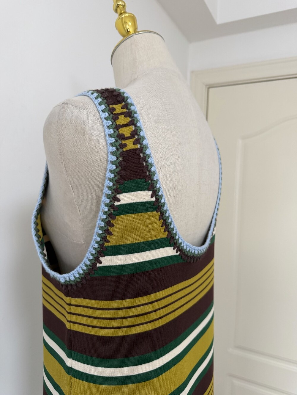Alemais Clover striped knitted minidress - Picture 10 of 13